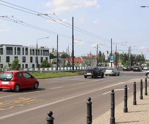 Tak wygląda al. Unii Lubelskiej w Lublinie przed przebudową (pierwsza połowa czerwca 2025)