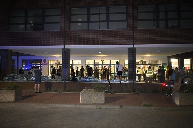 Pożar w Ząbkach. Tłumy wykupują artykuły pierwszej potrzeby