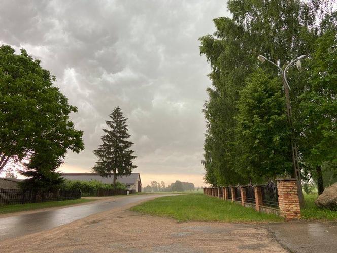 Burza w Białymstoku i woj. podlaskim [24.06.2021]