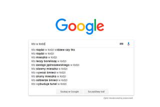Łódź w Google. Czego szukamy najczęściej?