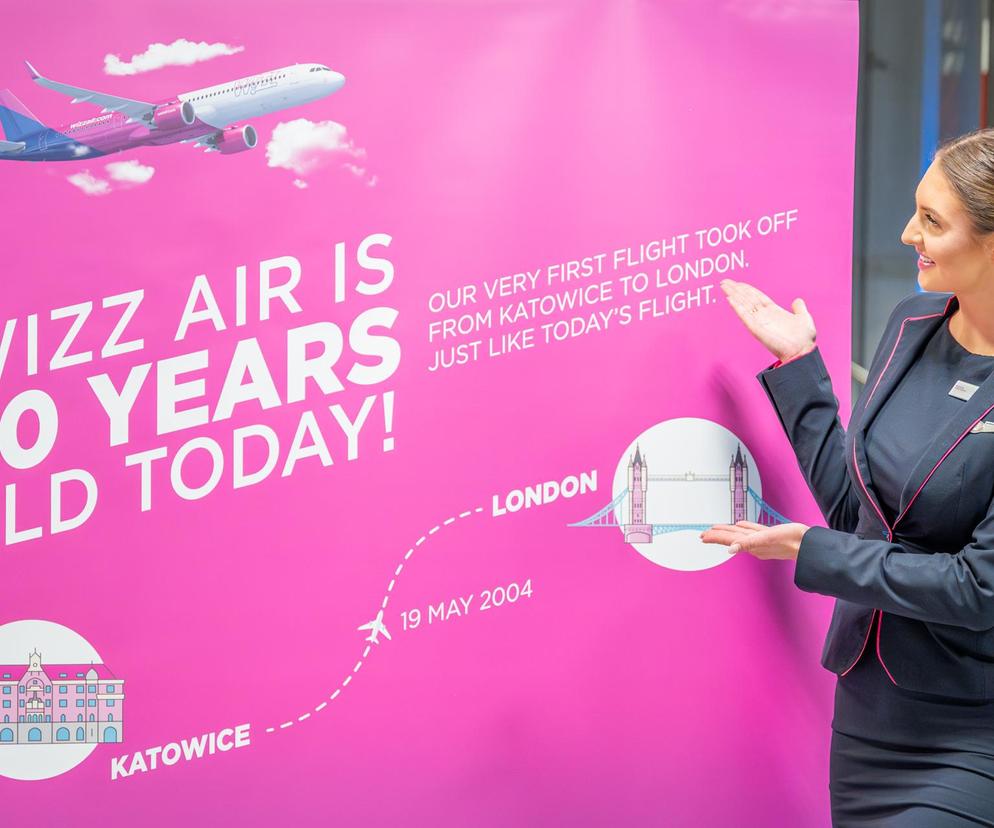 20 lat Wizz Air na lotnisku w Pyrzowicach (Katowice Airport)