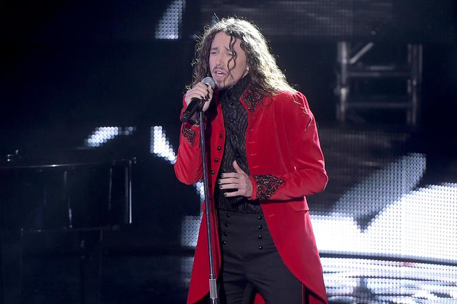 Michał Szpak podczas krajowych eliminacji do Eurowizji