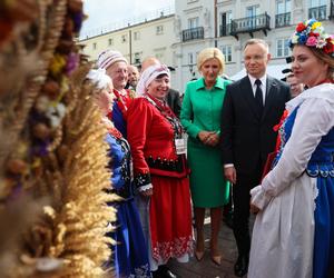 Warszawa. Prezydenckie dożynki 2024