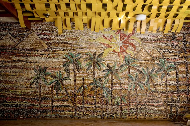 Mozaika w Kiekrzu po