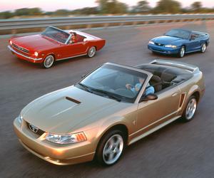 Ford Mustang (1999, 1994, 1965)