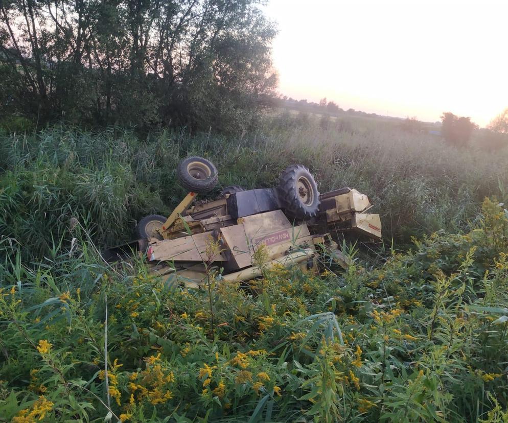 Tragiczny wypadek w Kosinie. Rolnik utonął podczas pracy w polu