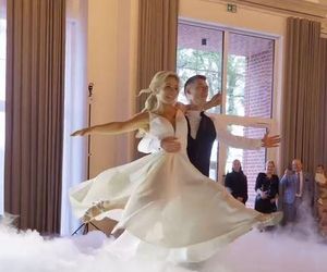 Kamil Semeniuk z żoną Kasią