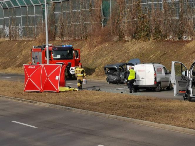 Śmiertelny wypadek w Częstochowie. Jedna osoba nie żyje, trzy są ranne w zdarzeniu na Korytarzu Północnym