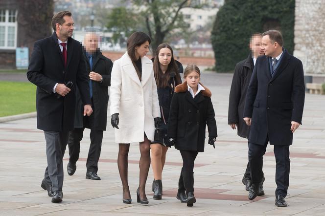 Prezydent z Martą na Wawelu