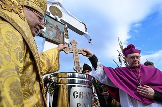 Cerkiew greckokatolicka świętuje Jordan – jedno z świąt Kościołów wschodnich, 6 stycznia 2025 r.