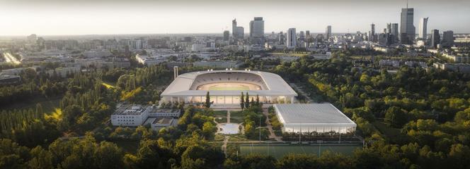 Hala sportowa i główny stadion warszawskiej Skry