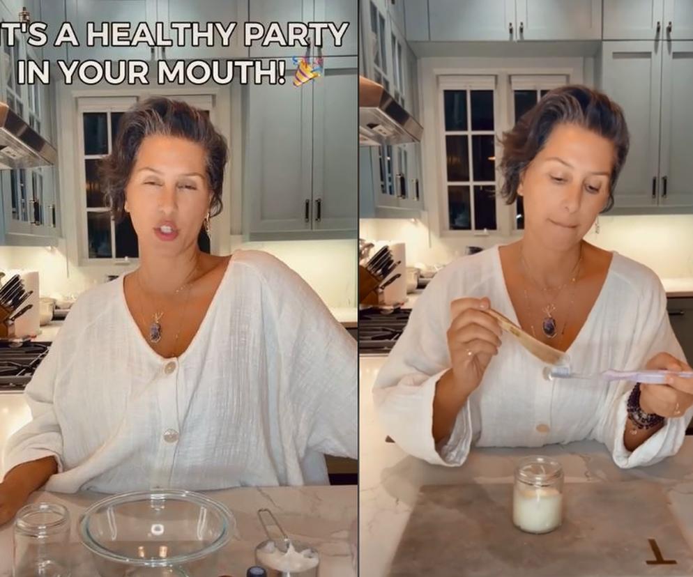 Pasty do zębów własnej roboty hitem na Tik Toku. Dentyści biją na alarm