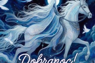 Kartki na dobranoc i życzenia dla przyjaciół 