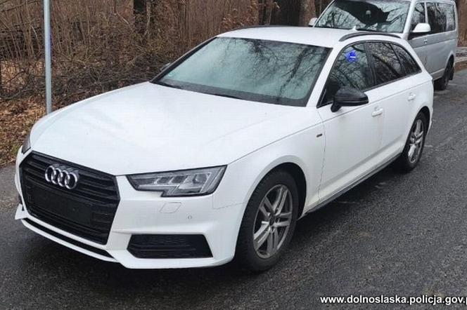 Audi A4 Avant pochodzące z kradzieży