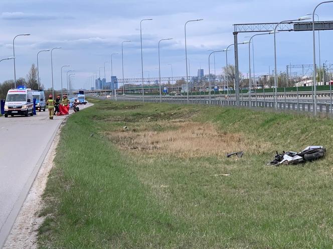 Śmiertelny wypadek motocyklistów na ul. Wirażowej