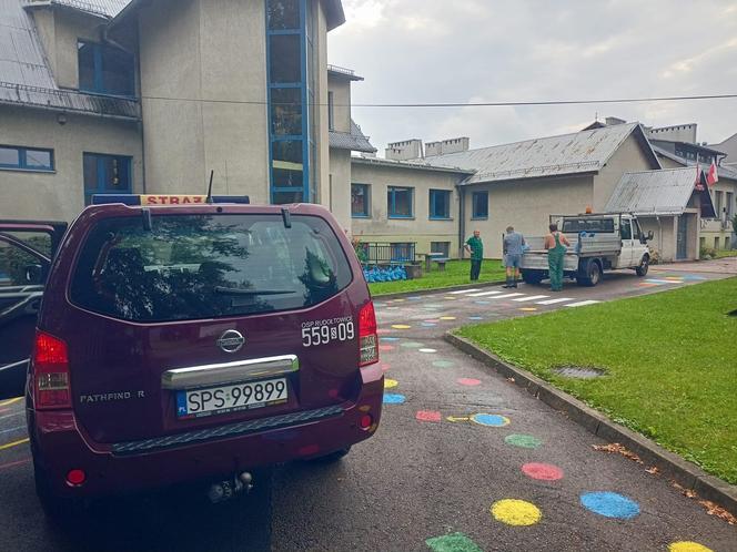 Zalane centrum Rybnika, szkoła w Rudołtowicach i ośrodek Zameczek 