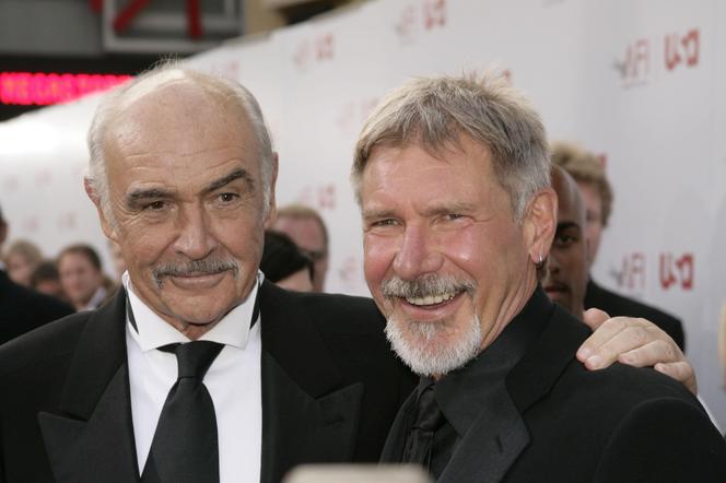 Sean Connery i Harrison Ford w 2006 roku