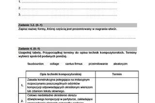 Matura próbna 2021: Historia muzyki. Odpowiedzi i arkusze sprawdzisz TUTAJ. Matura CKE 2021