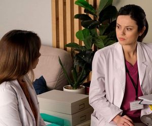 	M jak miłość odc. 1853. Aneta (Ilona Janyst), Kasia (Paulina Lasota)