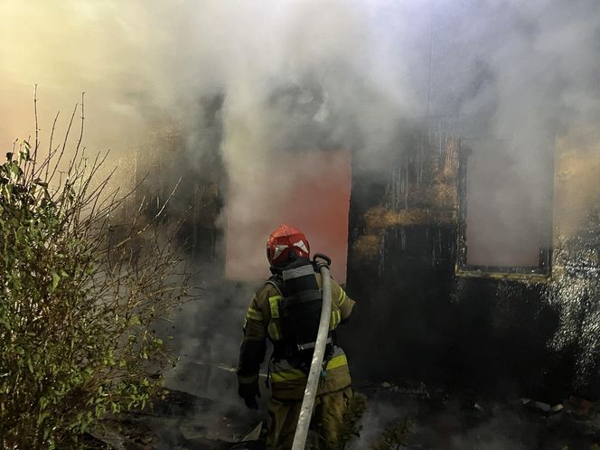 Tragiczny pożar w Mirczu. W zgliszczach domu znaleziono ciało kobiety