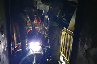 Pożar mieszkania w Lublinie. Konieczna była ewakuacja mieszkańców budynku