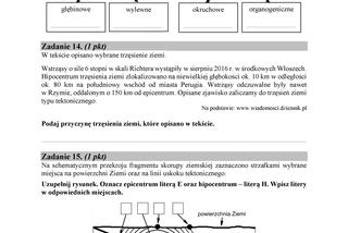 Matura 2018 - Geografia poziom podstawowy. Arkusze egzaminacyjne, stara matura