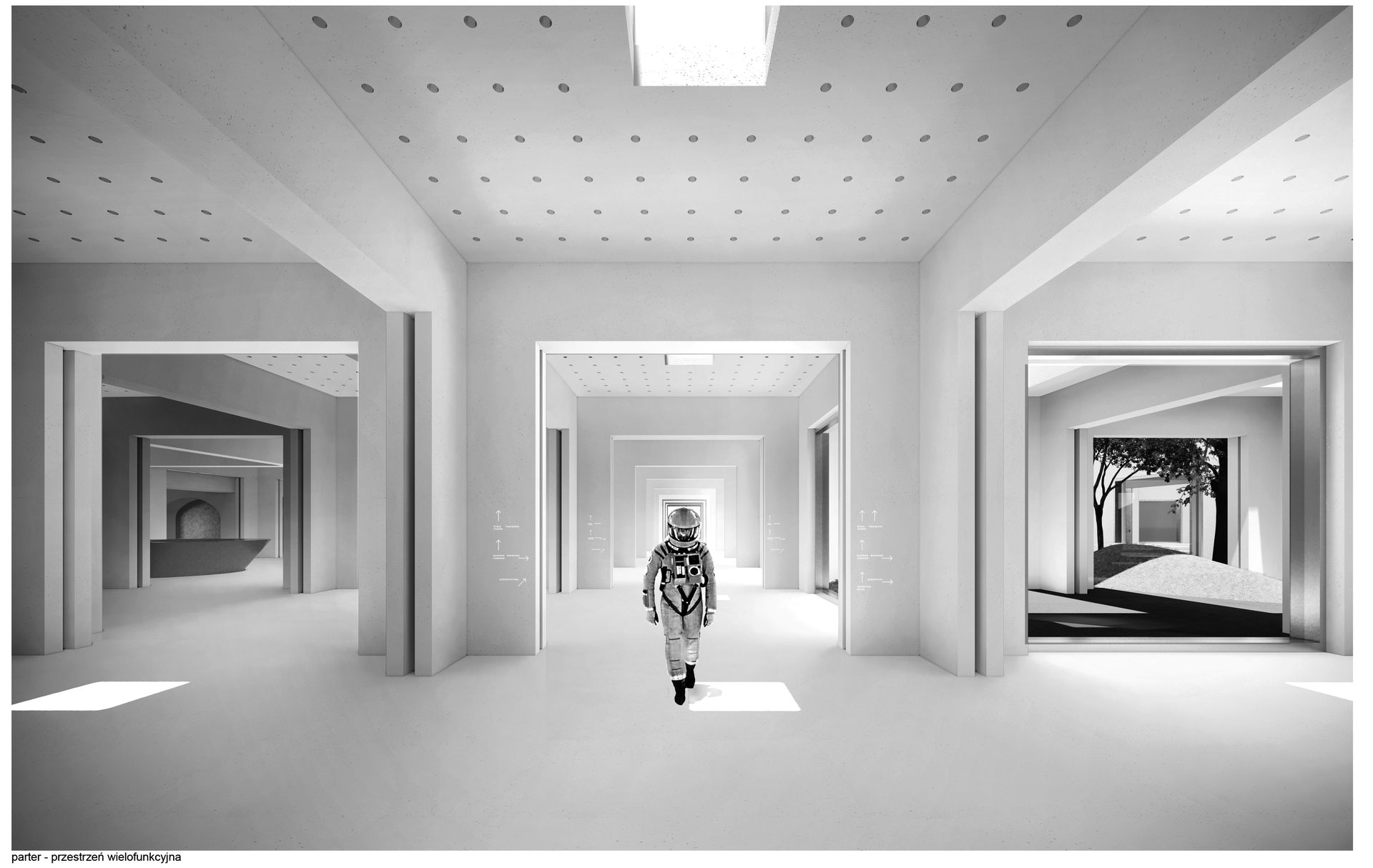 Centrum Literatury i Języka – Planeta Lem w Krakowie, wnętrze