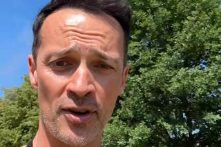 Barwy szczęścia po wakacjach. Mariusz (Rafał Cieszyński) na planie