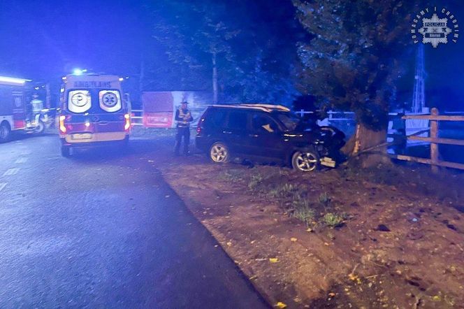 Tragiczny wypadek w Jedlinie. 35-letni kierowca nie żyje. Czarny weekend w Śląskiem