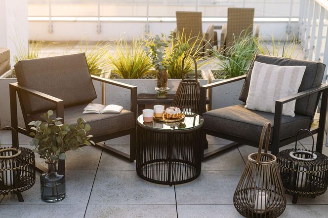 Meble na balkonie i tarasie