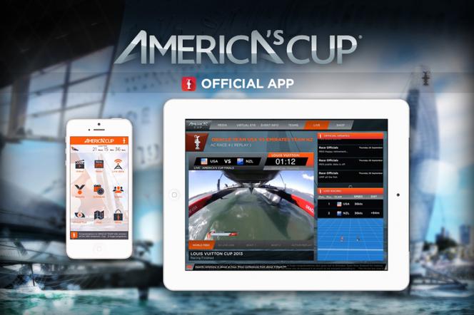 America's Cup, aplikacja mobilna