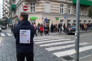 Strajk kobiet w centrum Poznania