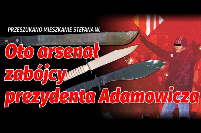 Oto arsenał zabójcy prezydenta Adamowicza