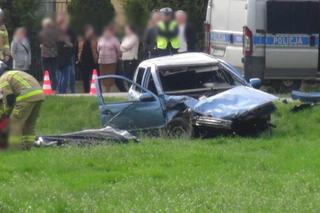 Śmiertelny wypadek pod Płockiem. Jedna osoba nie żyje i wielu rannych. 13-latka walczy o życie