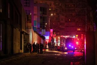 Atak dronów Shahed na Kijów