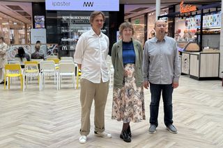 Przedstawiciele Iposter i Muzeum Narodowego 