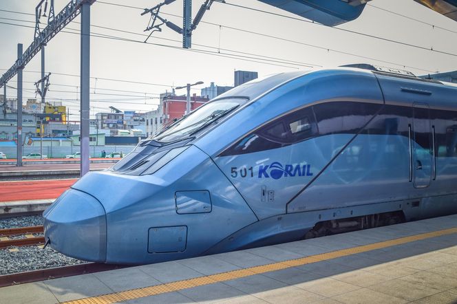 Koreańska kolej jest bardzo nowoczesna