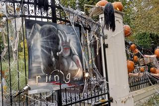 Willa na Jaśkowej Dolinie znów ozdobiona. Tym razem przechodniów zaskakują halloweenowe straszydła!