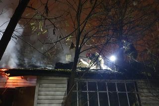 Lublin. Tragiczny pożar pustostanu. Trzy osoby nie żyją [ZDJĘCIA].