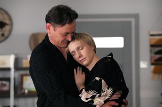 Barwy szczęścia odc. 3250. Robert Stefaniak (Paweł Ławrynowicz), Sonia (Weronika Nockowska)