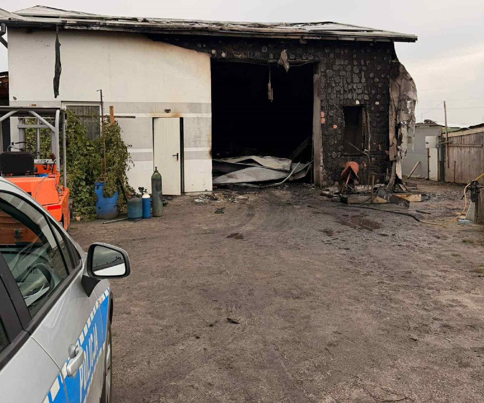 Strzelił do żony, podpalił dom