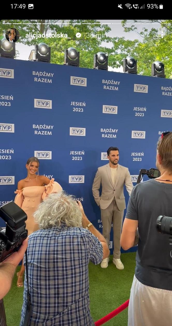 Ramówka TVP jesień 2023. Alicja Ostolska (Ala z M jak miłość), Jakub Kucner (Rafał)