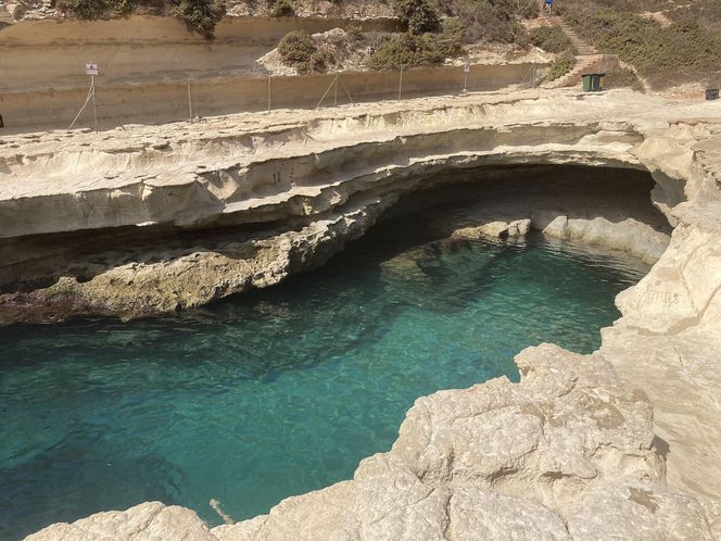 St. Peter’s Pool - naturalny basen na Malcie