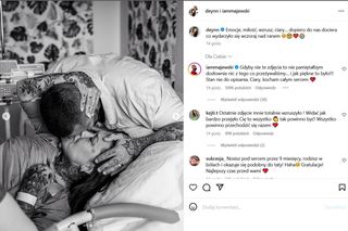 Deynn pokazała kadry z porodówki