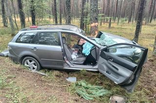 Cztery osoby, w tym dziecko, poszkodowane w wypadku