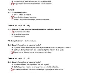 Matura 2025 włoski: ODPOWIEDZI do wszystkich zadań, gotowe rozwiązania matury z włoskiego - Formuła 2023 [7.05.2025]	