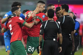 Marokańczycy rzucili się na Katarczyka po meczu! Skandaliczne sceny po przegranej szansie na medal MŚ