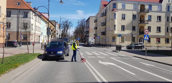 Potrącenie na przejściu dla pieszych w Ełku