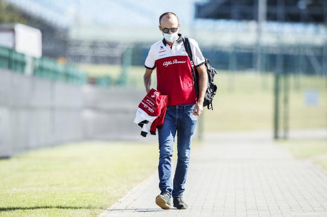 Robert Kubica w barwach Alfa Romeo Racing Orlen