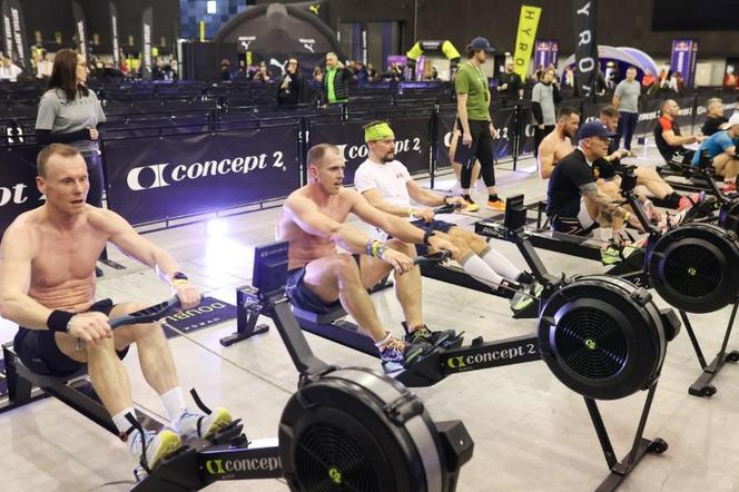 Zawody fitness Hyrox Polska w MCK Katowice 